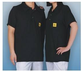 ESD Comfort Polo Shirt, Black